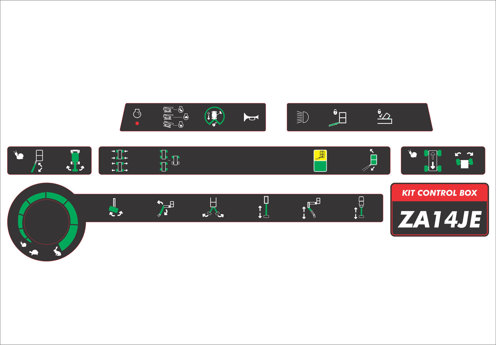 CONTROL BOX ZOOM LION ZA14JE