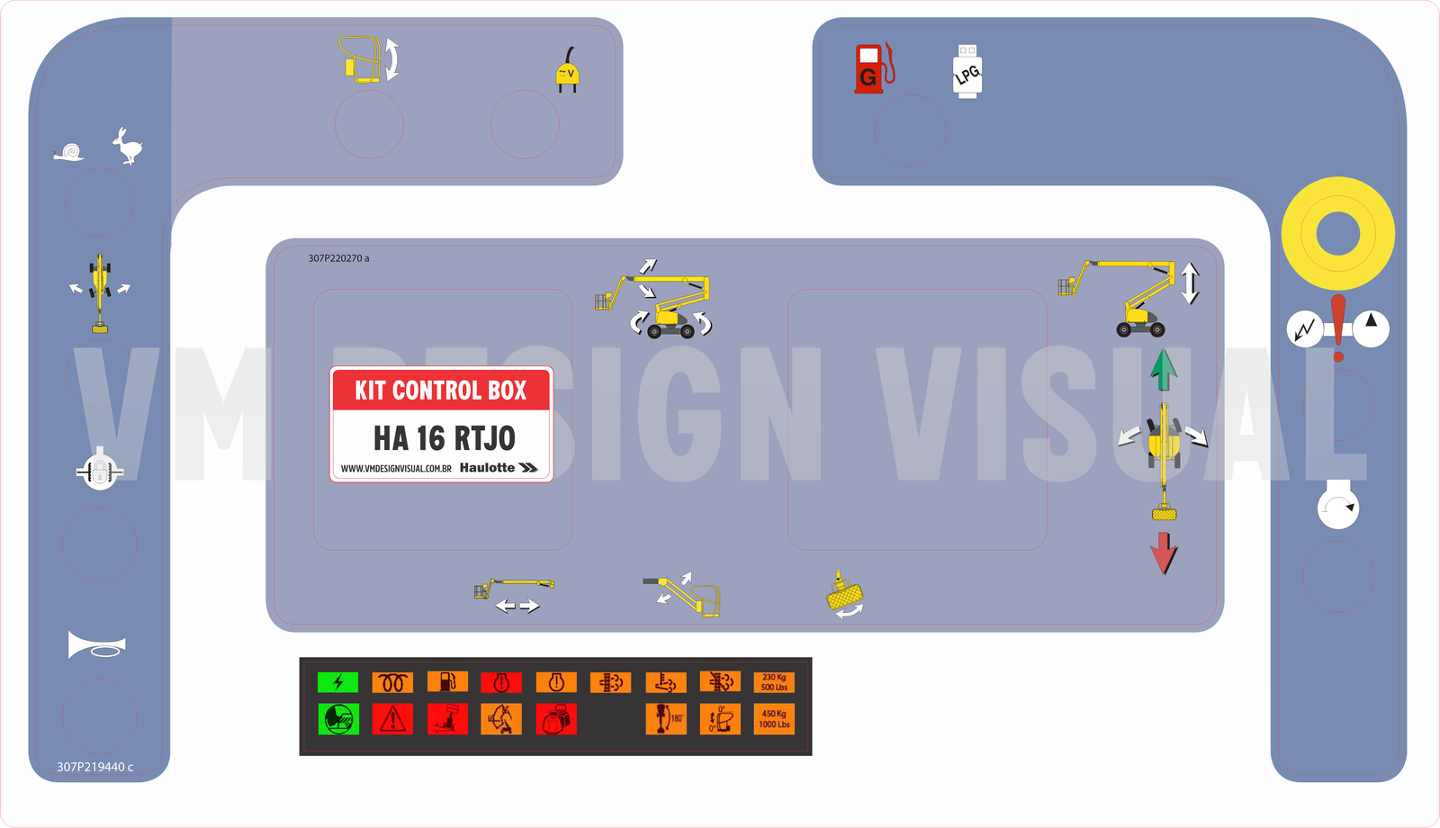 control box HA16RTJO